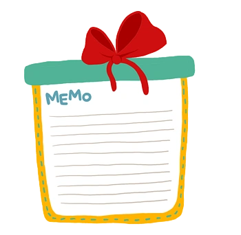 卡通手绘备忘录