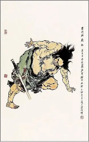 (其他虚拟人物相关|文学人物)鲍旭是《水浒传》中的人物,绰号丧门神