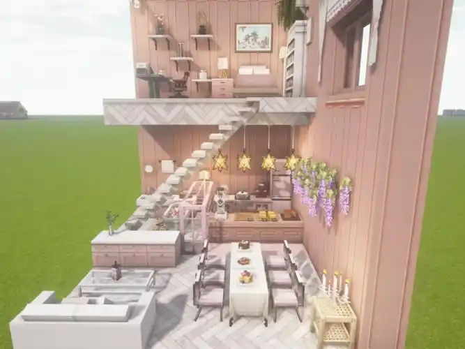 我的世界之粉色公主房第二弹