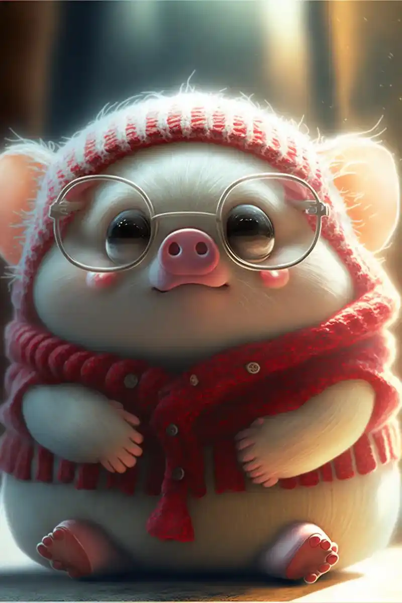 可爱小猪猪.#图文来了 #手机壁纸 #大数据推荐给有需要的人 - 抖音