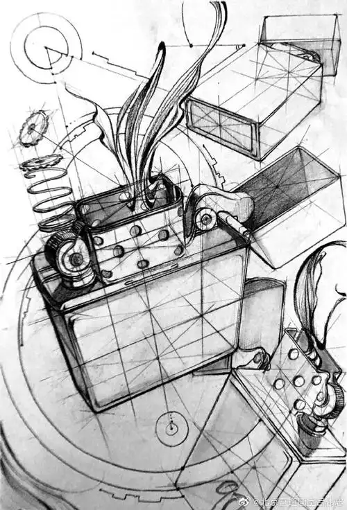 川美设计素描##结构素描##川美设计基础