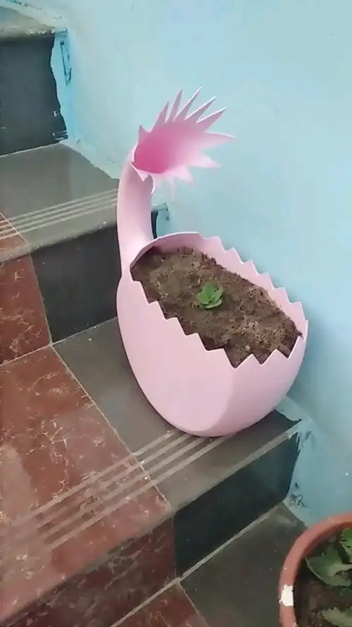 洗衣液做的花瓶