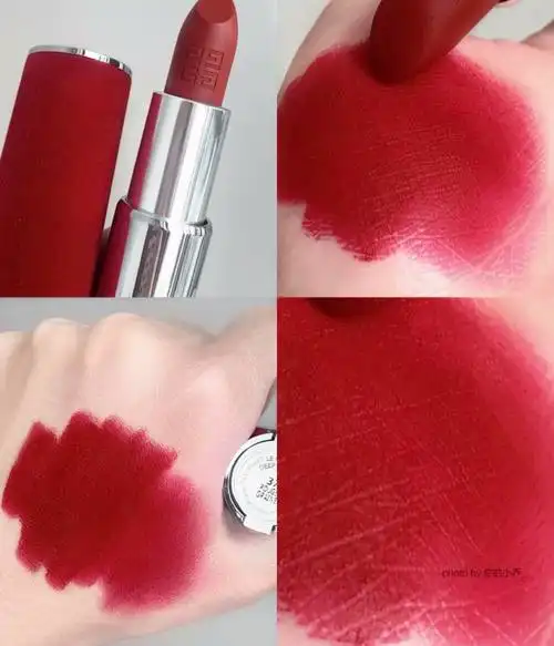 givenchy纪梵希口红小羊皮333红丝绒n37持久