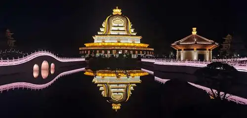 普陀山 观音法界一期观音圣坛照明工程