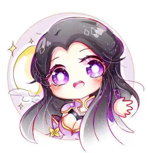 王者荣耀 露娜紫霞仙子