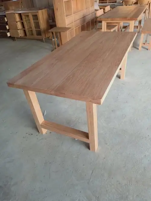 纯实木全榫卯九拼大板桌