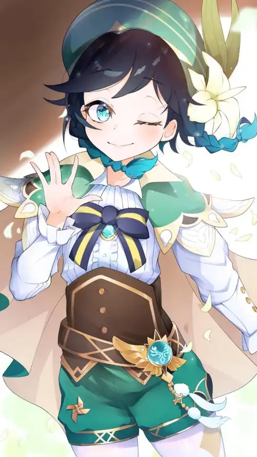 动漫人物壁纸 ·温迪