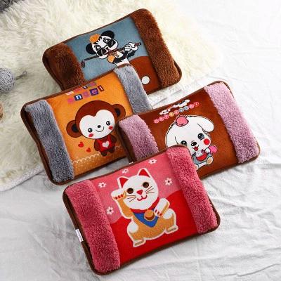 电热水袋充电式防爆暖宝宝暖水袋暖手宝宝家用毛绒可爱女生用热宝