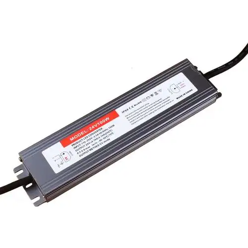 led超薄防水电源变压器220v转dc12v24v36w60w80w100w200w350w400w