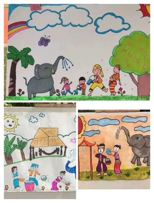 【阳光德育】欢度泼水节,弘扬民族传统文化——芒市第五小学(四小翠微