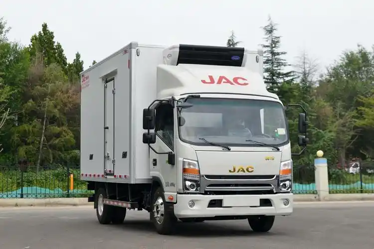 江淮jac帅铃q6160马力4015米冷藏车图片