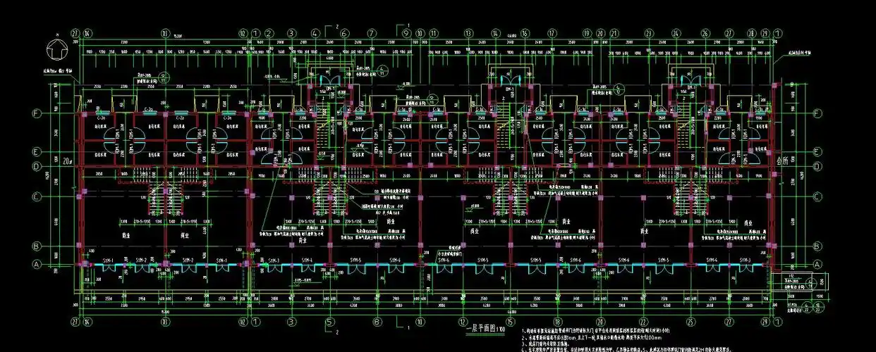 住宅楼建筑安装工程预算书(含建筑水电图纸)