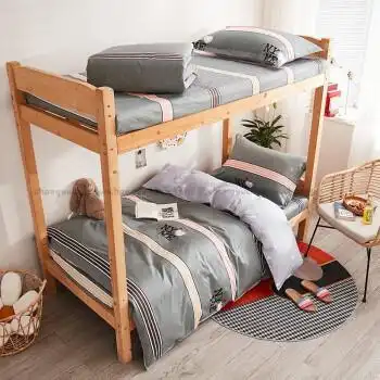 无· 印良品大学生宿舍多件套床上用品一整套被子床垫棉简约被套床笠1