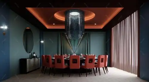 现代包厢 - 效果图交流区-建e室内设计网
