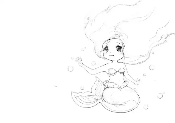 美人鱼 动画 美术设计