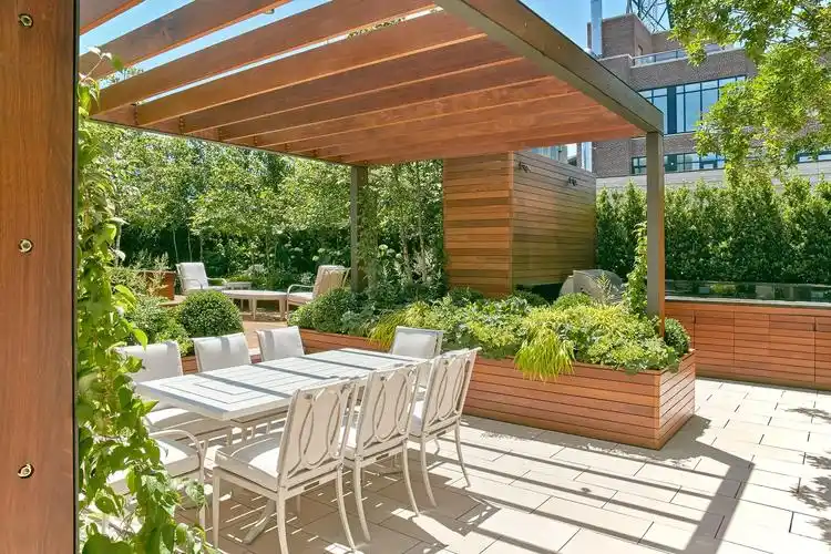 顶楼跃层露台花园图片买顶楼跃层送露台不如就造一个屋顶花园