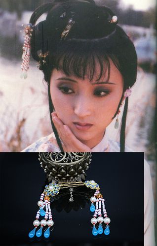 流苏流年之魅87版红楼梦林黛玉发簪影视古装服用发饰