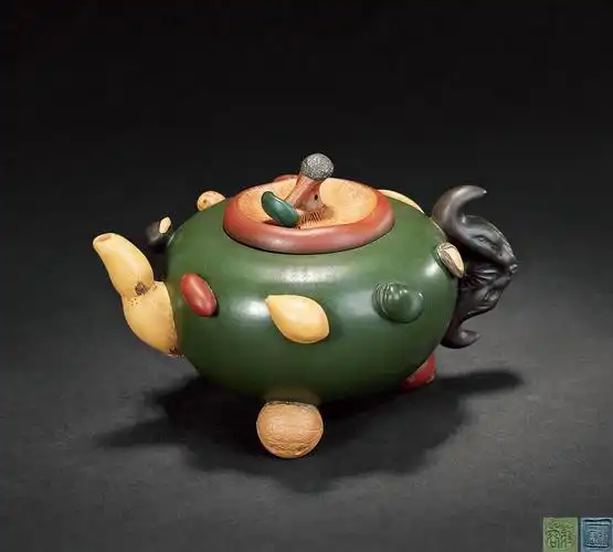 【蒋蓉制百果壶】拍卖品_图片_价格_鉴赏_紫砂_雅昌艺术品拍卖网