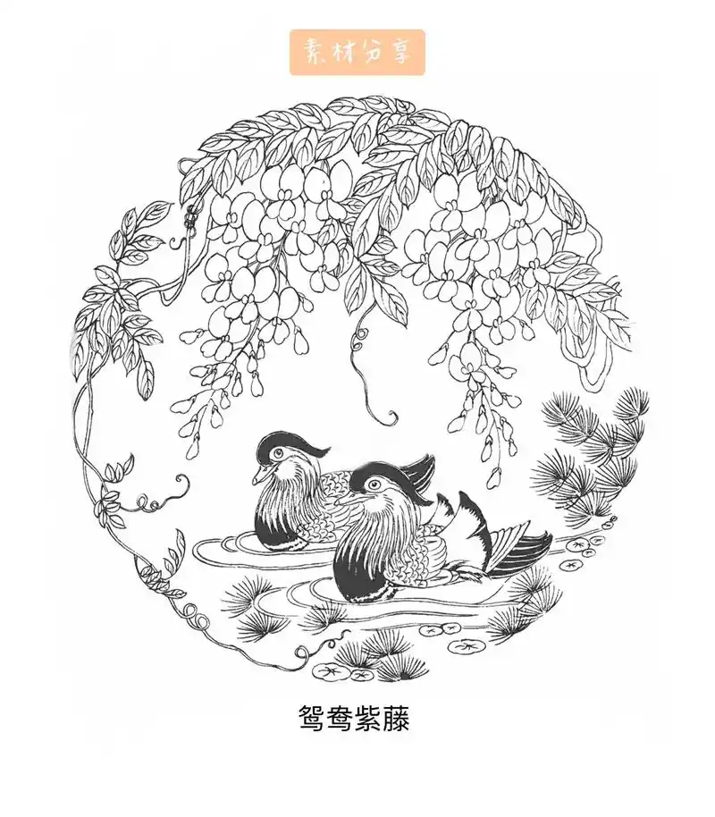 今日分享书籍资料《苏绣图案》 - 抖音