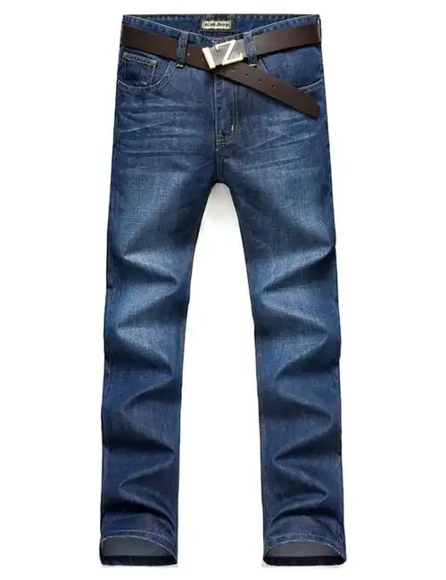 nian jeep 吉普盾 2016春季 牛仔裤 男装裤子男 直筒商务牛仔长裤男