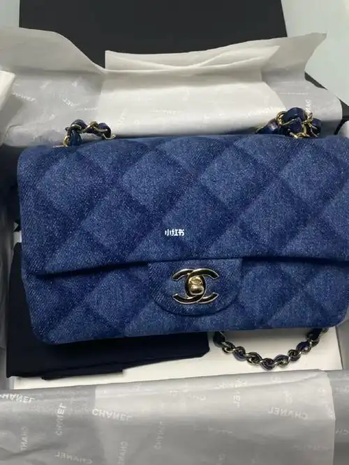 香奈儿 cf 牛仔 mini