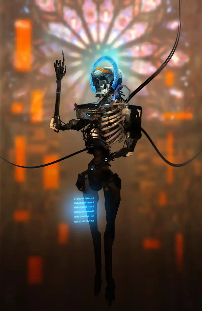 来自波兰的概念艺术家,极具科幻色彩的未来机器人战士