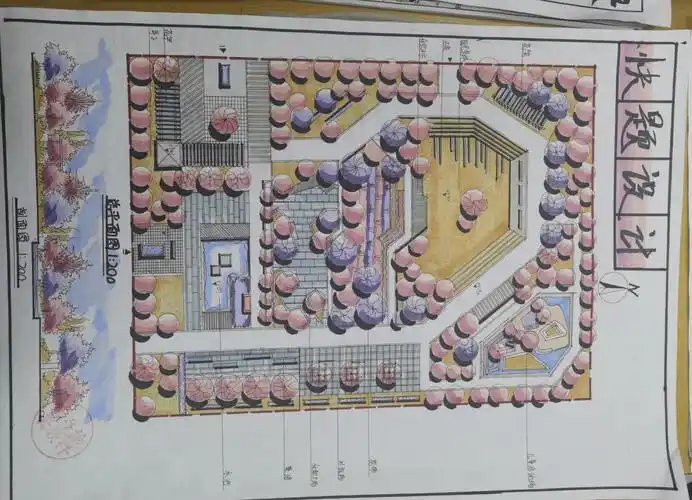 口袋公园景观设计学生作品分享