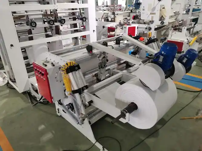 塑料无芯明星密封垃圾袋制袋机制造商塑料袋生产线轧制垃圾袋机