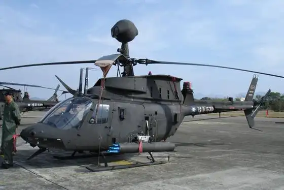 图文台军oh58d编号638