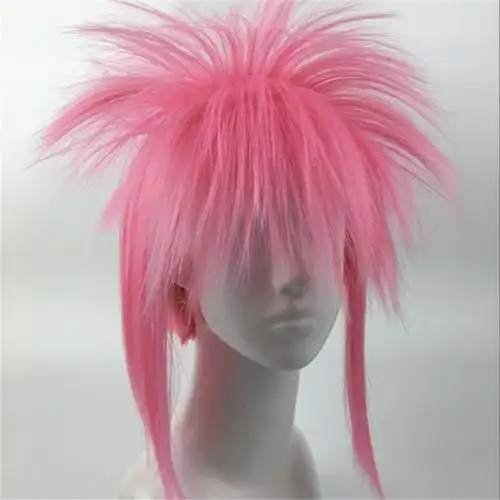 假发杀马特男发斜刘海非主流蓬松cos个性学生黑帅气男士贵族礼物