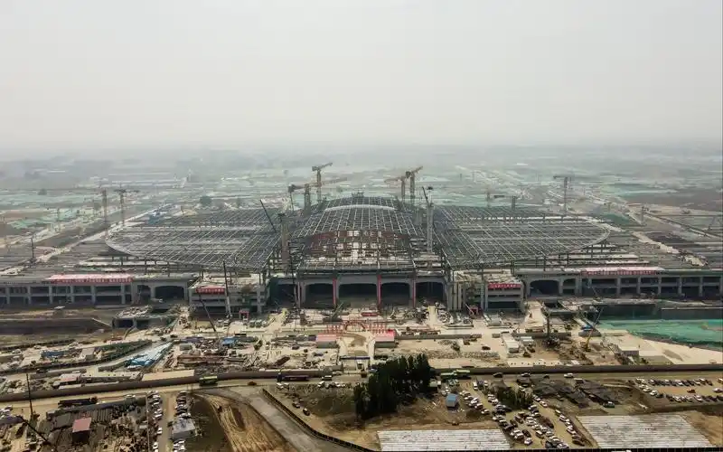 京雄城际雄安站京雄车场主体完工预计年底全线通车