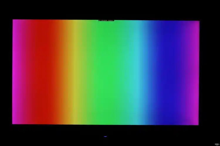 纯色色阶竖行过度测试