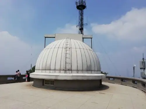 其它 紫金山天文台20200528 写美篇总算登上了钟山西峰巅峰的观景台