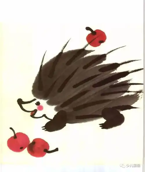 儿童美术入门国画(国画山水简单入门)-南京正人少儿艺术教育