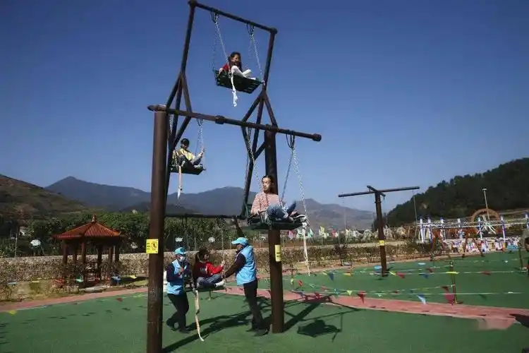 游客眼中的华安秋千谷很好玩