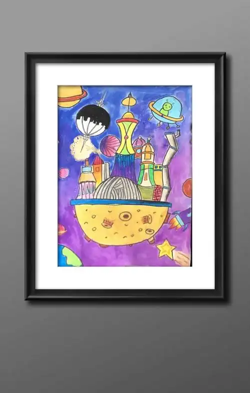 学生作品《快乐星球》