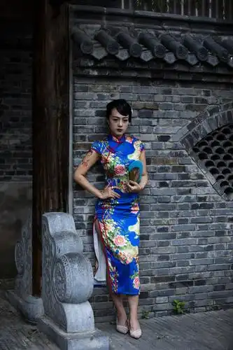 周末外拍3(穿旗袍的美女)