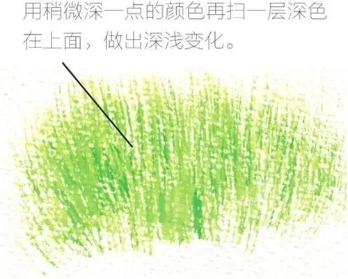 水彩上色技巧——干画法