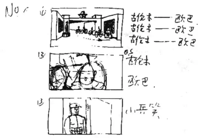 看了这些分镜手稿,你会发现"导演"只是他们的兼职