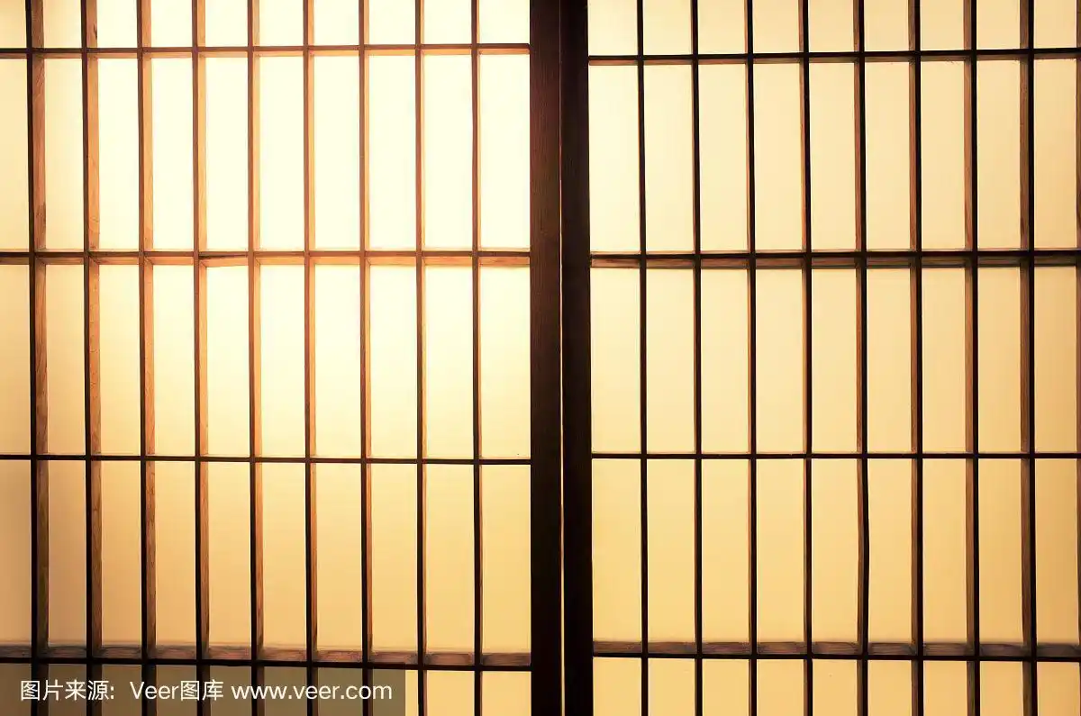 日本木窗和纸窗