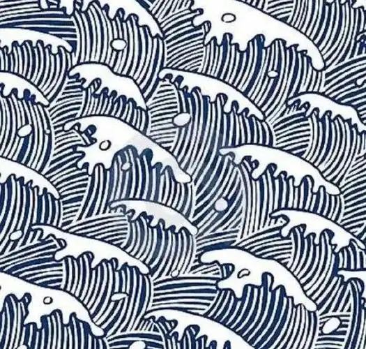 教你绘画中常见的水波纹画法!