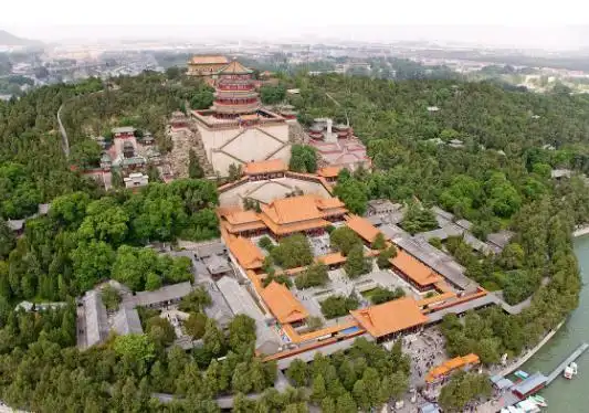 现在才发现航拍北京颐和园是如此的美