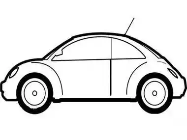 小汽车简笔画 小汽车简笔画简单又好看