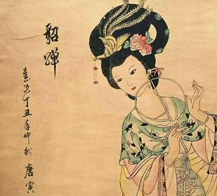 看唐伯虎的貂蝉你就懂了!网友:真漂亮