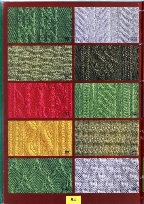 【引用】棒针流行花样全编 (1)