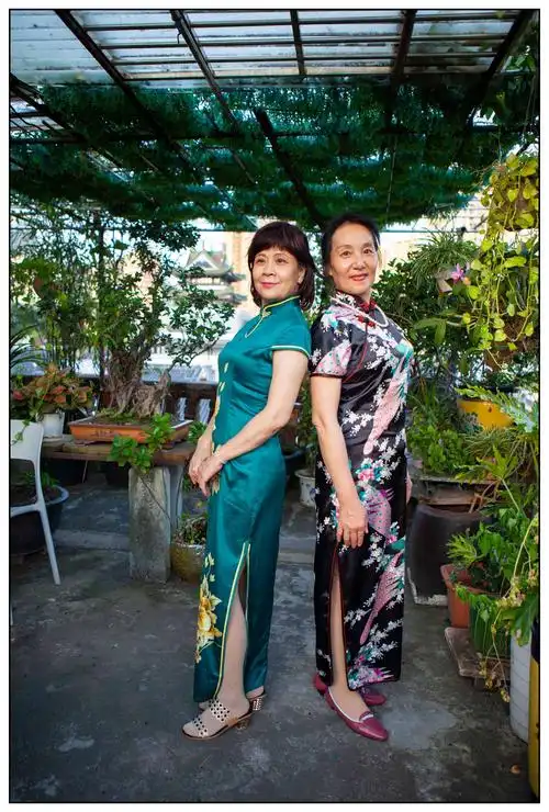 西关风情旗袍秀 岁月匆匆人依旧 - 美篇