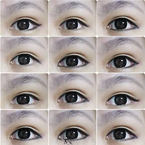 初学者怎么画眼线啊