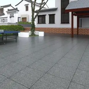 庭院地砖地铺石室外地板砖现代别墅院子花园地面铺大理石户外瓷砖