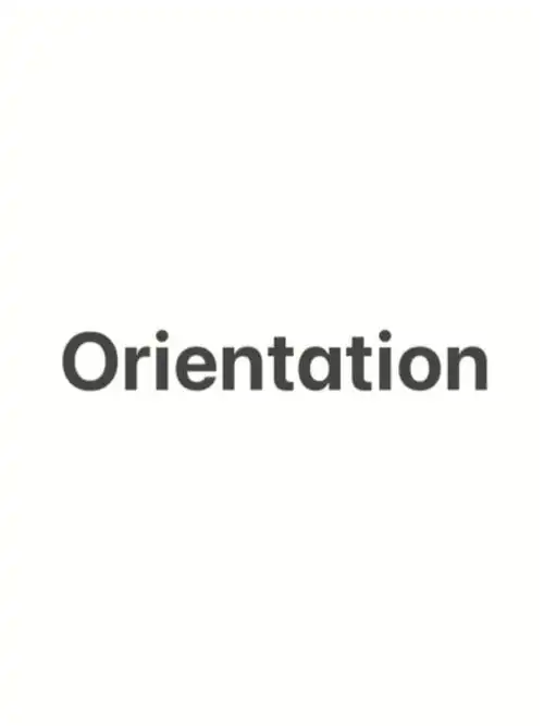 英文单词学习分享orientation