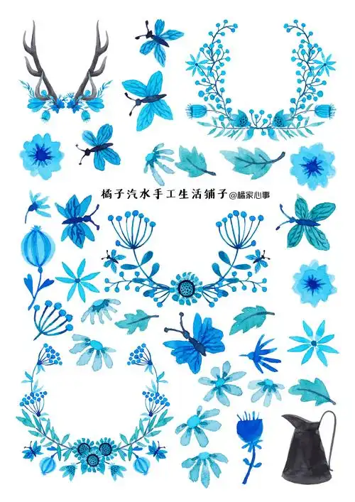 手帐素材,贴纸素材,手帐贴纸